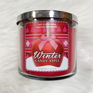 Bath and Body Works || Winter Candy Apple 3-wick